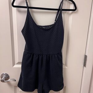 Black Eyelet Jumpsuit with pockets!